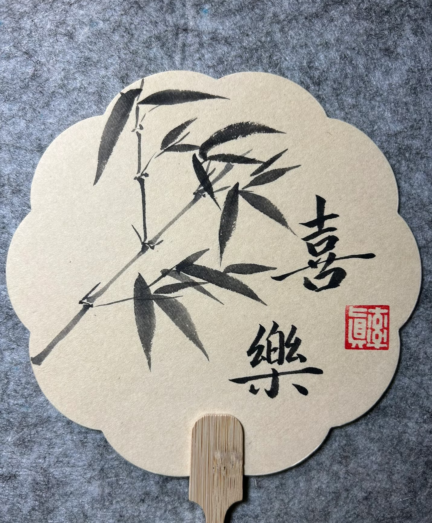 文创团扇